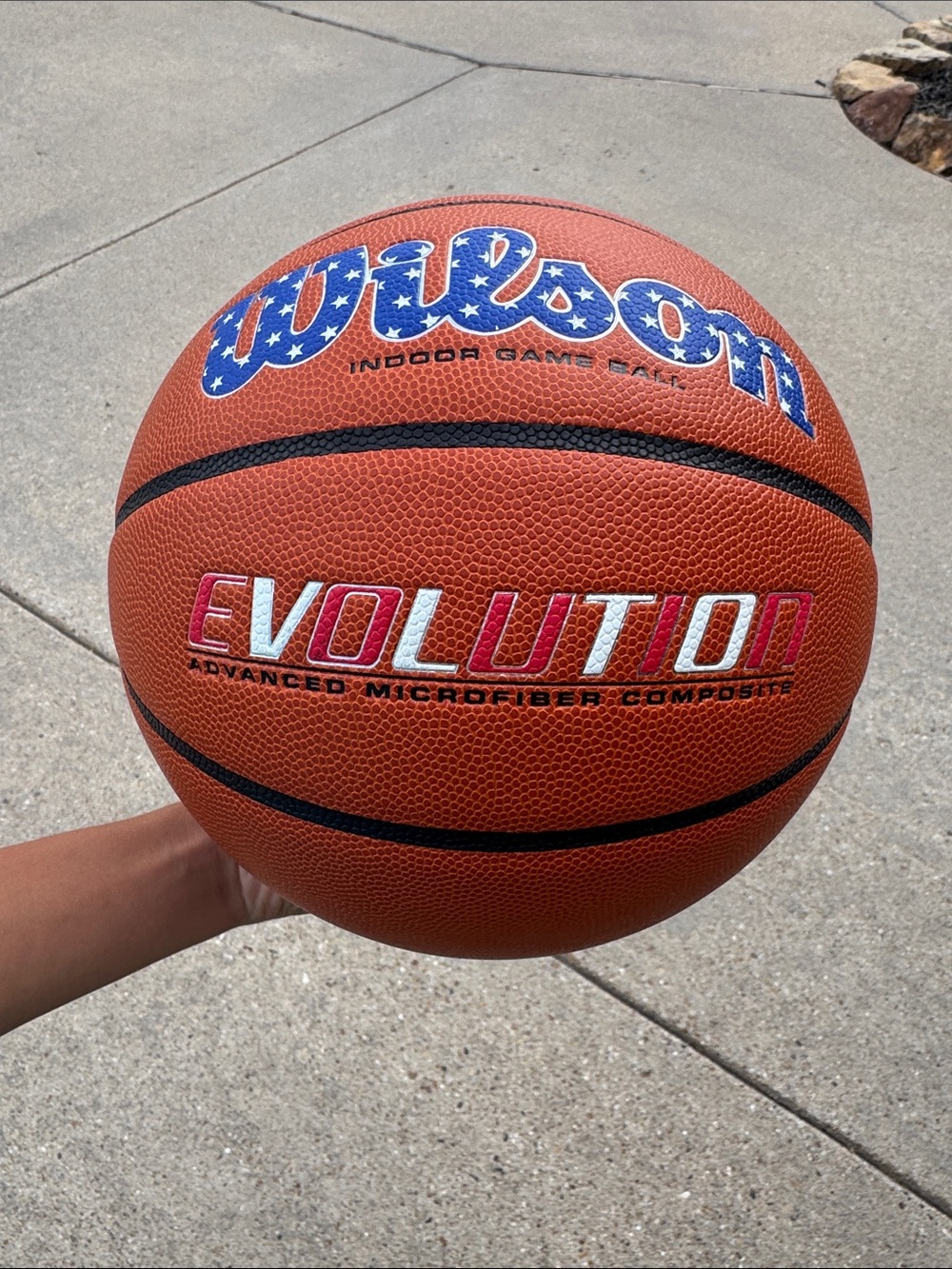 Wilson evolution size 7 basketball hardly used